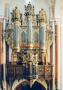 Dänemark - Roskilde - Raphaëlis-Orgel