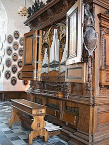 Dänemark - Frederiksborg - Compenius-Orgel