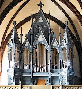 Norwegen - Oslo - Uranienborg, Nielsen-Kuhn-Orgel